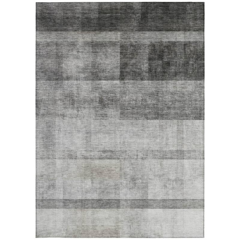 Fane Ombre Weather Resistant Timeless Fusion Round Outdoor Rug