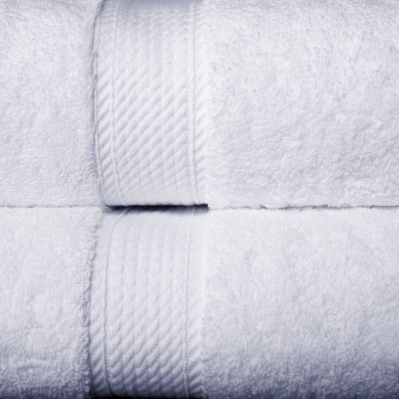 Superior Egyptian Cotton Pile Heavyweight Bath Towel Set of 2