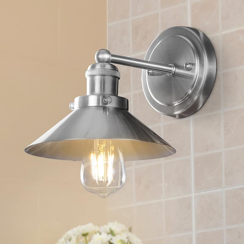 Florence Metal Shade Sconce, by JONATHAN Y