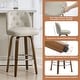 preview thumbnail 156 of 187, 26"/29" Swivel Counter Height Bar Stools, Counter Stools w/ Bentwood Legs