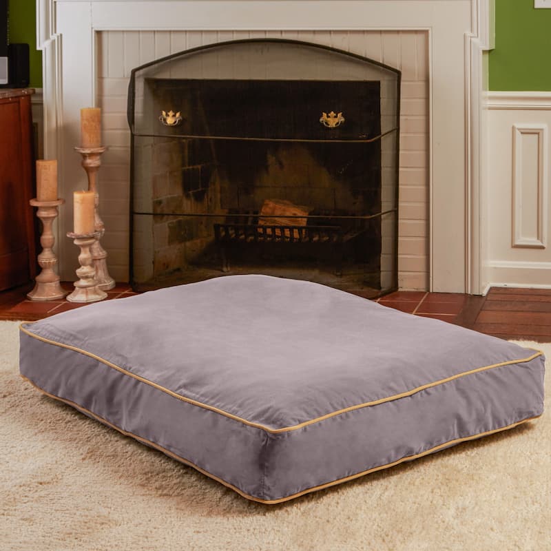 Happy Hounds Busby Smoke Pillow Style Dog Bed