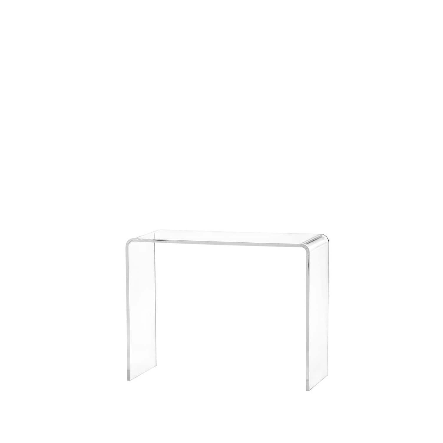 Acrylic Small Console Table 30" 30" 8" Bed Bath & Beyond 36984154