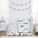 preview thumbnail 1 of 4, Sweet Jojo Designs Vintage Airplane Boy 4pc Nursery Crib Bedding Set Green Blue Yellow Airplanes Plane Transportation Clouds Sun