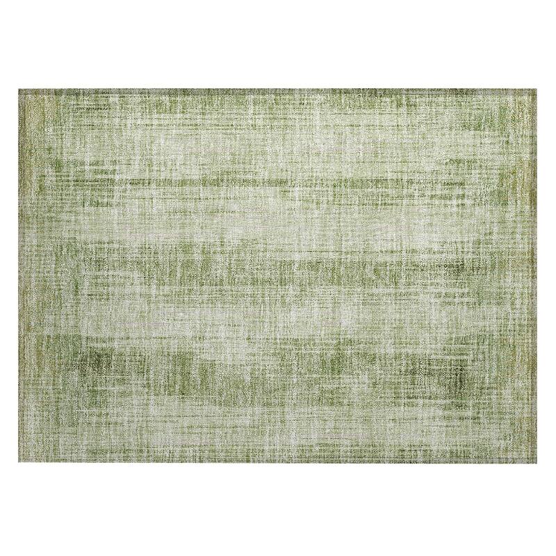 Machine Washable Indoor/ Outdoor Chantille Abstract Ombre Rug
