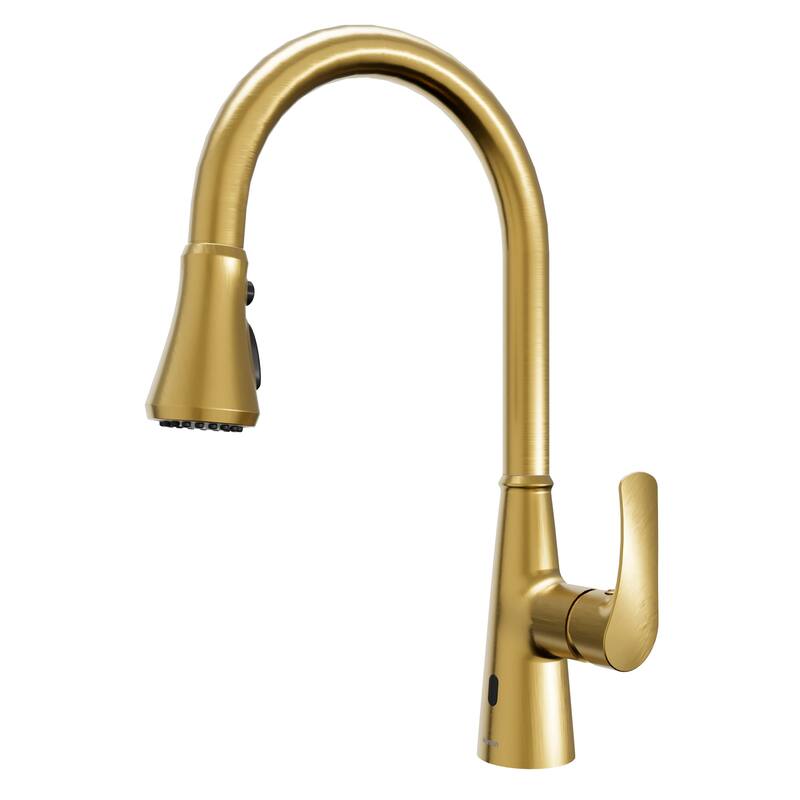 Karran USA KKF340 Kadoma 1.8 GPM Single Hole Kitchen Faucet - Brushed Gold
