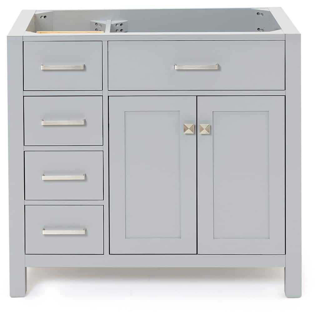 Ariel H036S-R-BC Bristol 36" Single Free Standing Right Offset Vanity