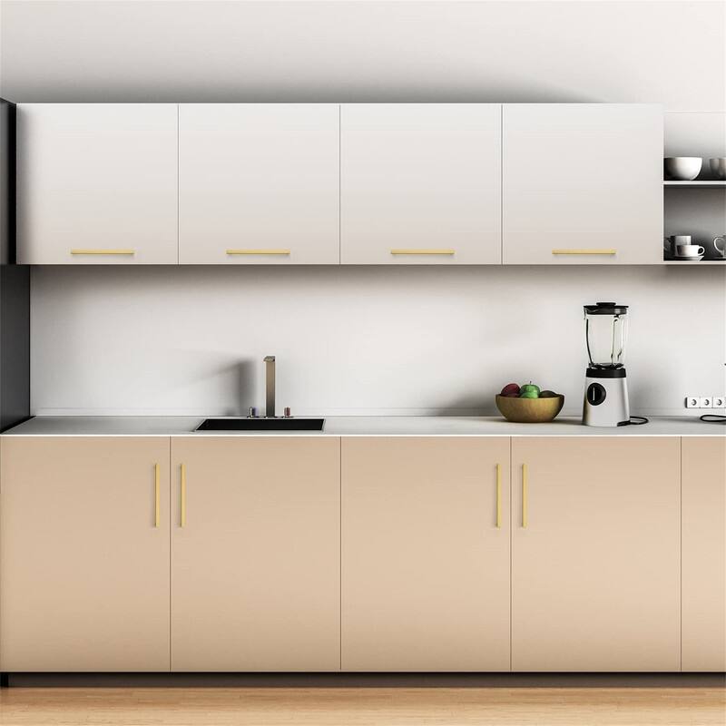 18 Pack 8 Inch Kitchen Square Cabinet Handles - 8.5"L x 0.5"W