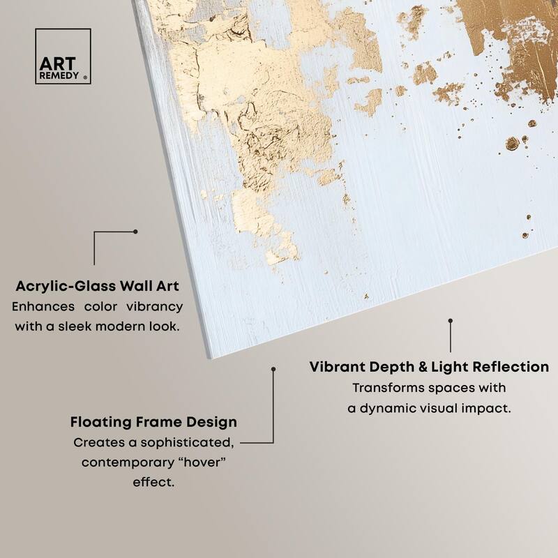 Ghostly Glimmer II Acrylic by Art Remedy, Ready to Hang