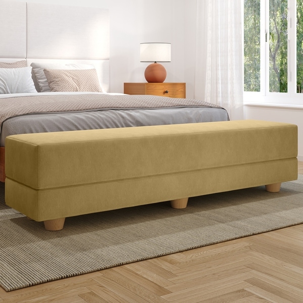 Jaxx Camden Convertible Bed Bench / Fold-Out Twin Guest Bed - On