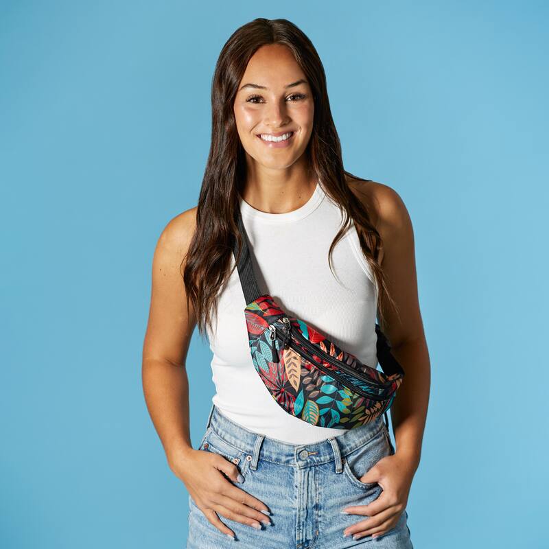 Fanny Pack - Tropical Red