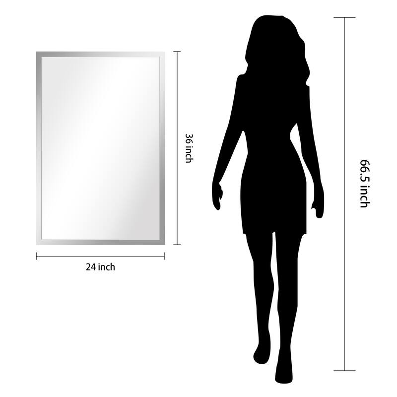 Contempo Stainless Steel Gold Wall Mirror