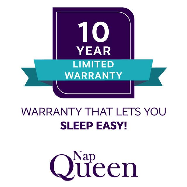 NapQueen 8" Bamboo Charcoal Memory Foam Mattress