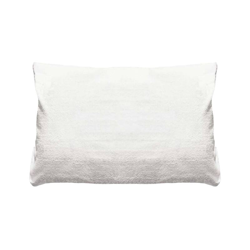 NIGHT Wet/Dry 2-in-1 Eucalyptus/Terry Cloth Pillowcase - White - Standard