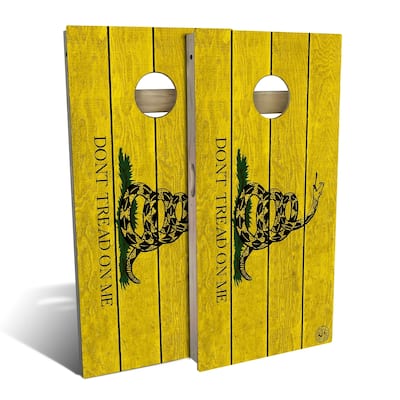 Don't Tread on Me Outdoor Cornhole Board Set