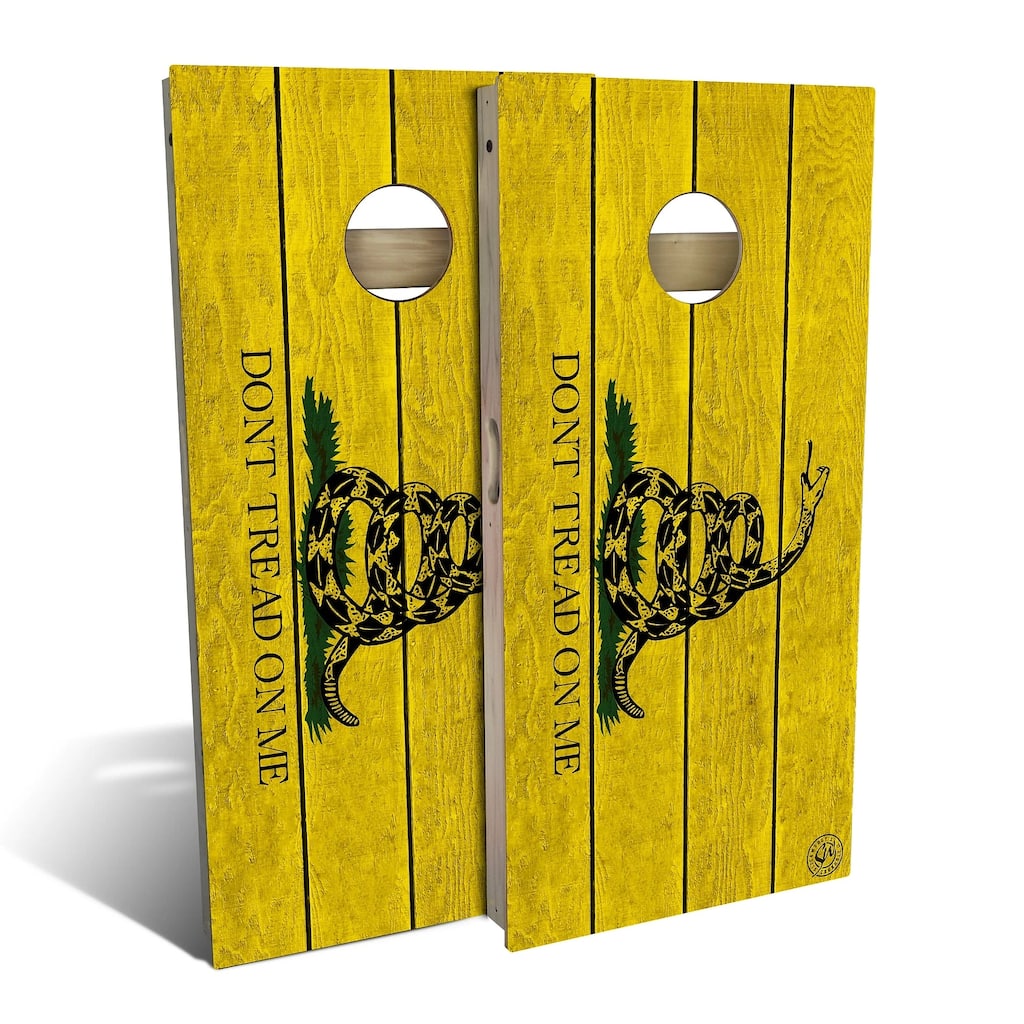 Don't Tread on Me Outdoor Cornhole Board Set