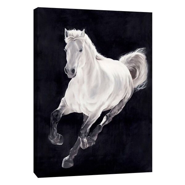 Ptm Images 9 105139 Ptm Canvas Collection 10 X 8 White Horse Giclee Horses Art Print On Canvas