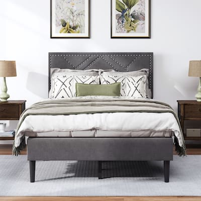 Upholstered Platm Bed