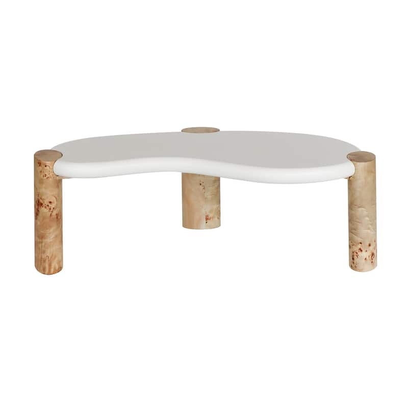 Sasso Aspen Burl Nest Coffee Table Set