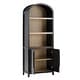 preview thumbnail 36 of 40, Middlebrook Designs 3 Shelf Open Arched Bookcase Cabinet