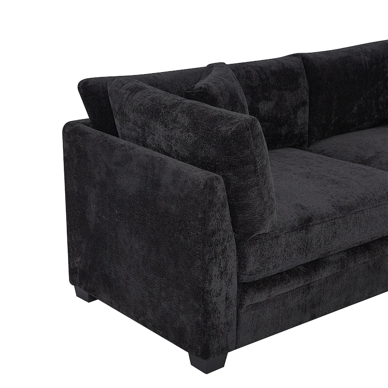 Christopher Knight Home - Flare Modern Upholstered Sofa with Flared Arms
