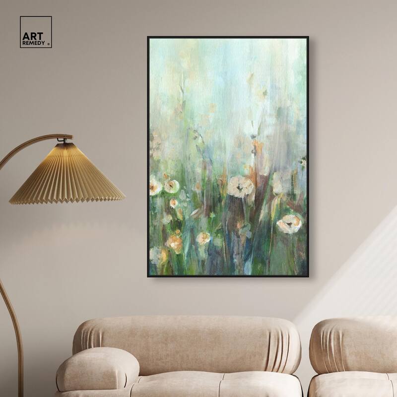 Harmony Green II Canvas by Art Remedy