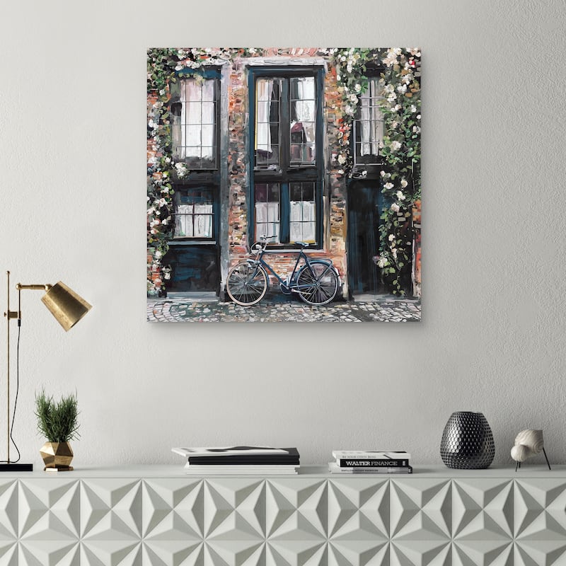 Bicicletta by Studio Arts Canvas Art Print