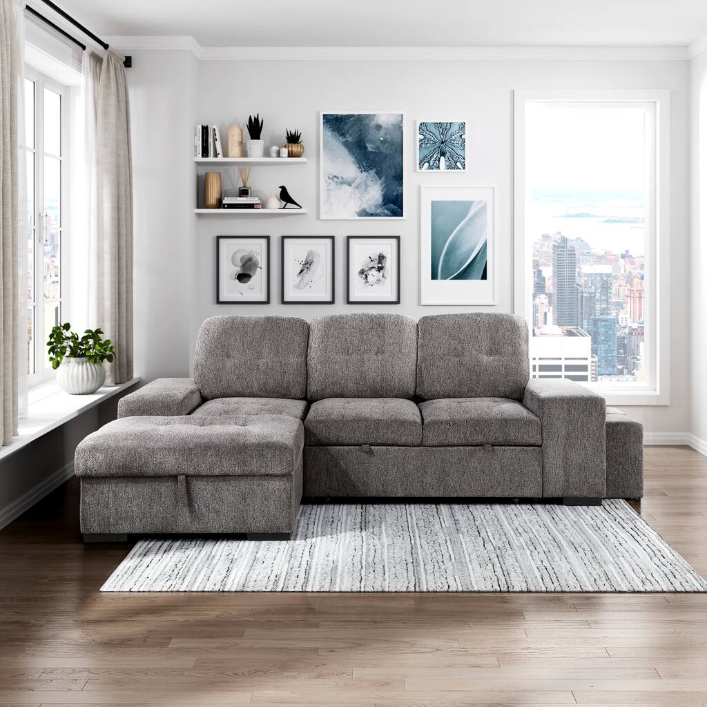 Fremont & Park Barrhill Sectional Sofa Chaise with Pull-Out Bed