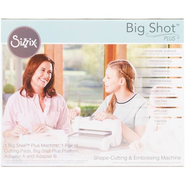 Sizzix Big Shot Plus Die Cutting Machine Starter Kit Bundle (As Is Item) -  Bed Bath & Beyond - 12343812