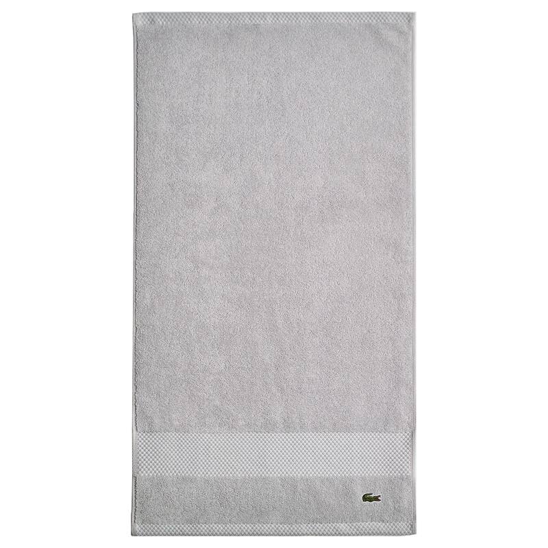 Lacoste Heritage Supima 100% Cotton Bath Towel, Hand Towel, Wash Cloth, and Bath Sheet - Micro Chip - Hand Towel