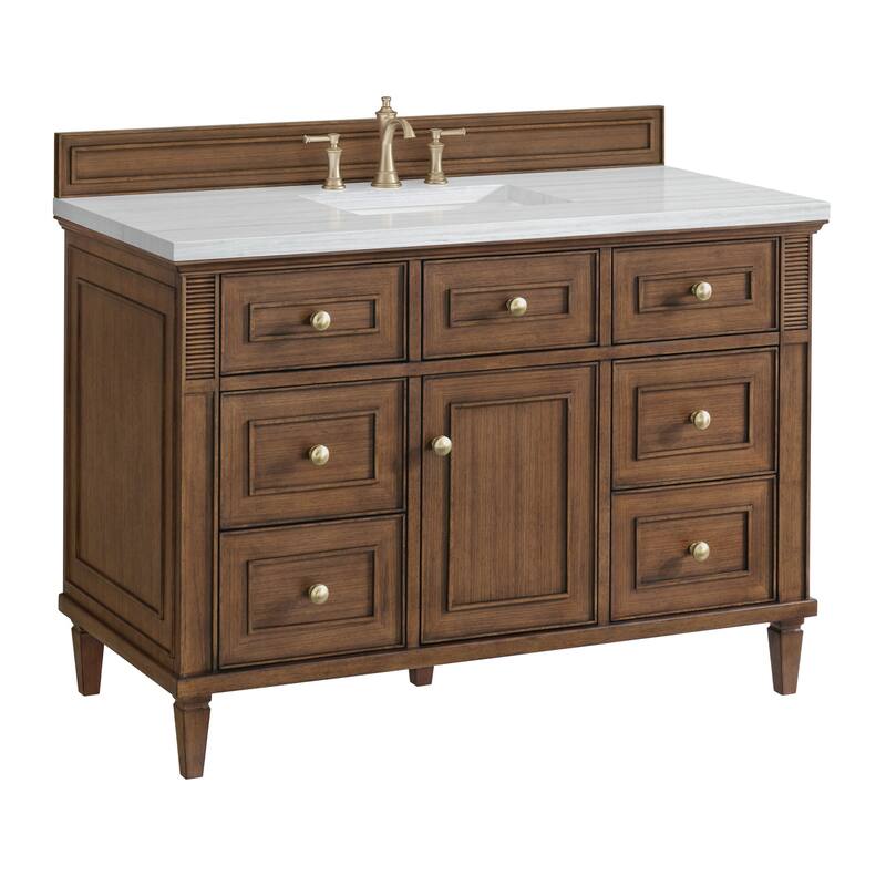 James Martin Vanities 424-V48-3AF Lorelai 48" Single Basin Wood Vanity