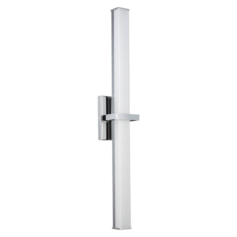 Golden Lighting Elon Integrated LED 30in Vanity in Chrome - Silver