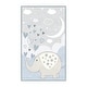 preview thumbnail 2 of 2, Ginza Six Washable Elefun Love Shower Kids Rug Rectangle 2' x 3'
