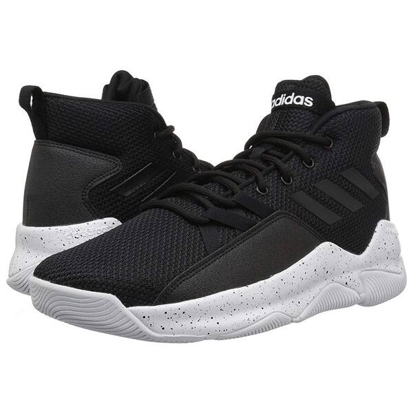 Shop Adidas Men S Streetfire Basketball Shoe Black White 12 M Us