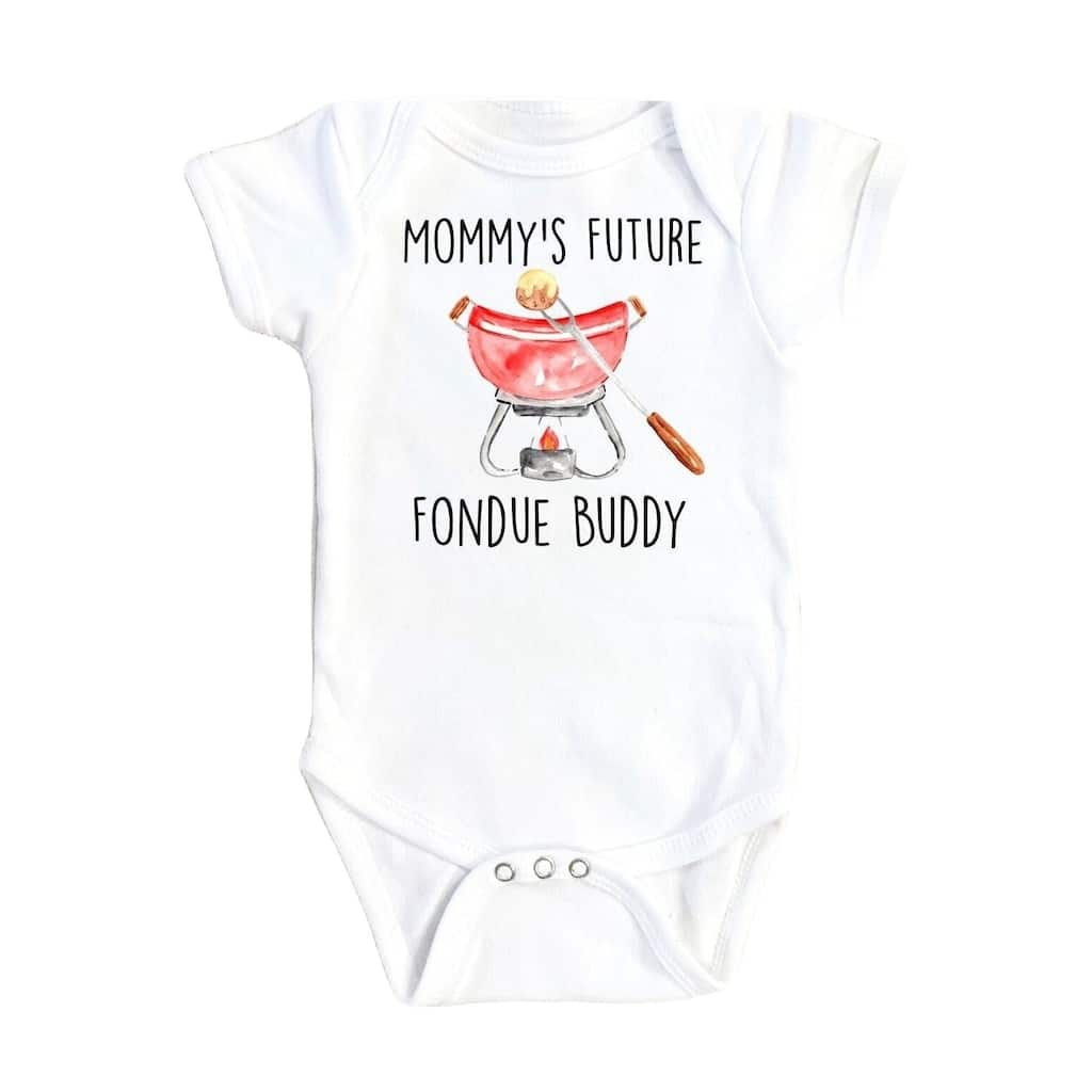 Fondue - Baby Boy Girl Clothes Infant Bodysuit Funny Cute Newborn