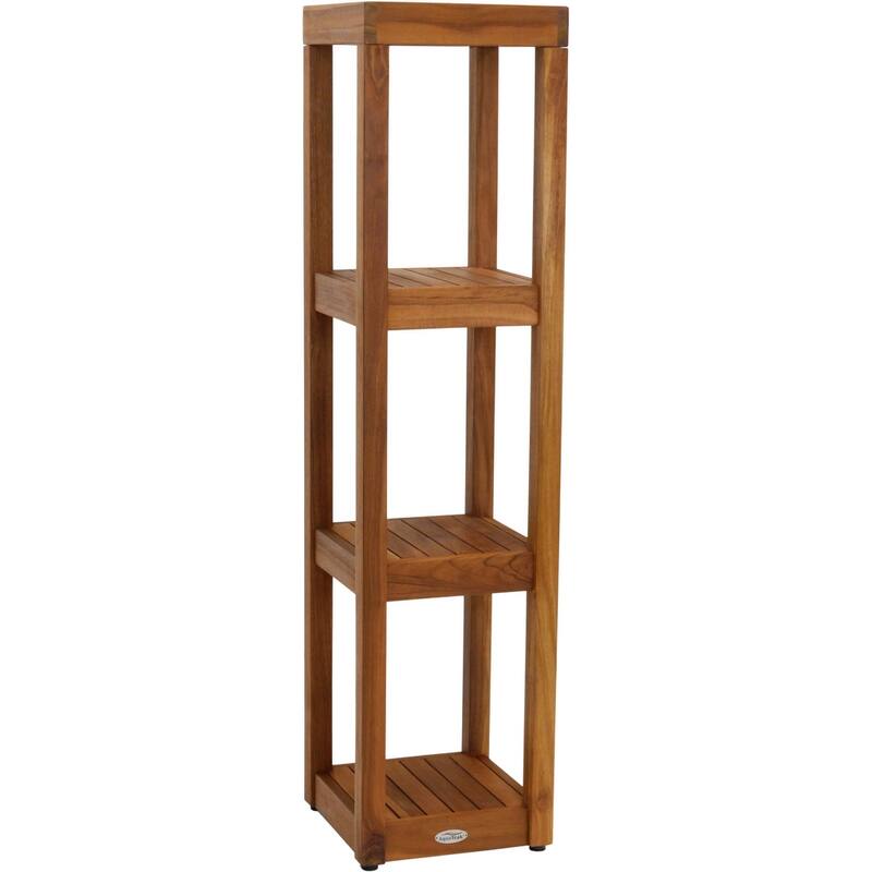 The Original Sula Square Teak Bath Stand