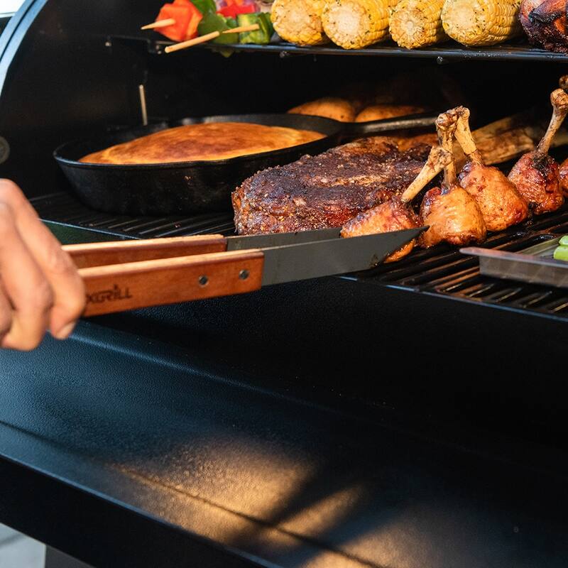 Nexgrill 3-Piece Grill Tool Set with Wooden Handles