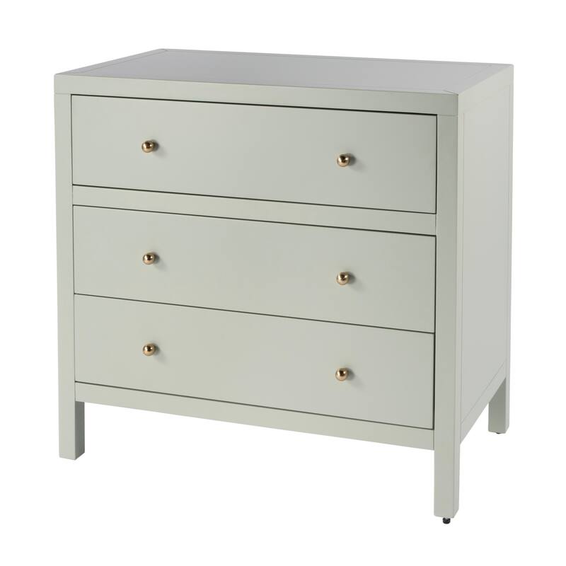 Nora 3-Drawer Wood Dresser