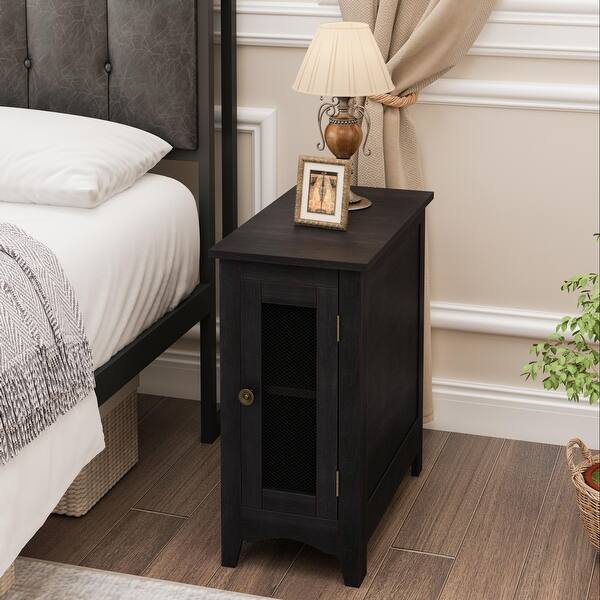 Bedside Table Rictangle Rectangle Accent Side Table - Bed Bath & Beyond - 43630639