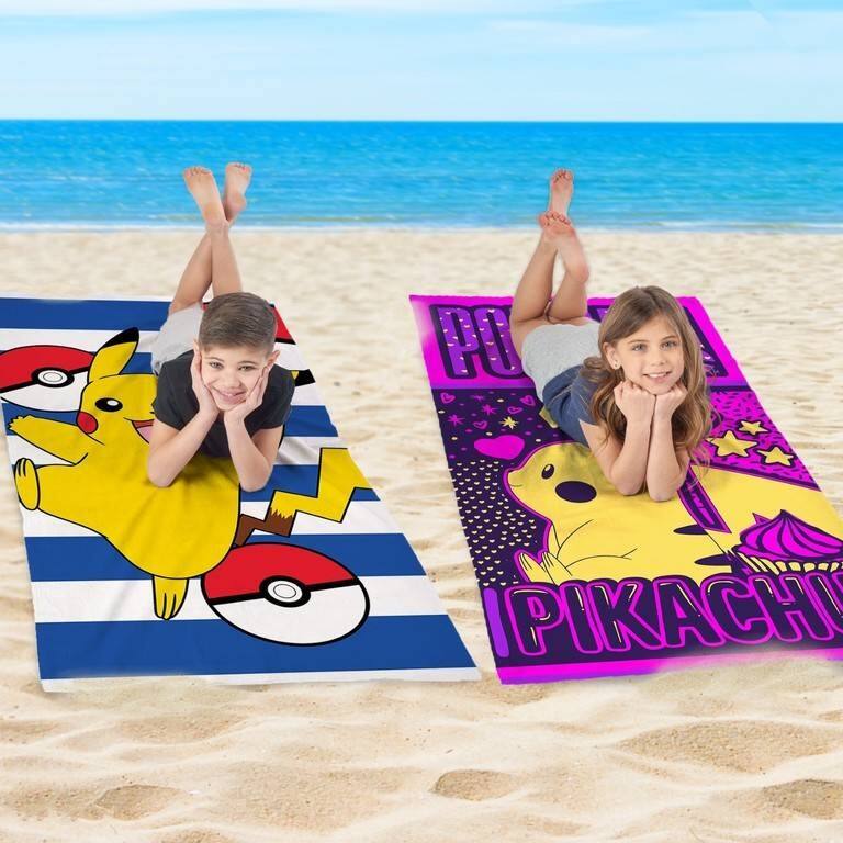 Pokemon Sweet Sumr Pika Beach Pika 2PK Beach Towels - 30" x 60"