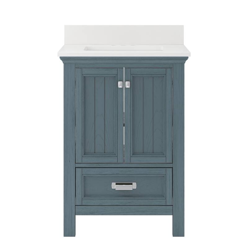 CRAFT + MAIN BAVT2522D-QSW Brantley 24" Free Standing Single Basin - Harbor Blue