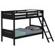 preview thumbnail 55 of 72, Littleton Transitional Wood Bunk Bed with Slatted Mattress