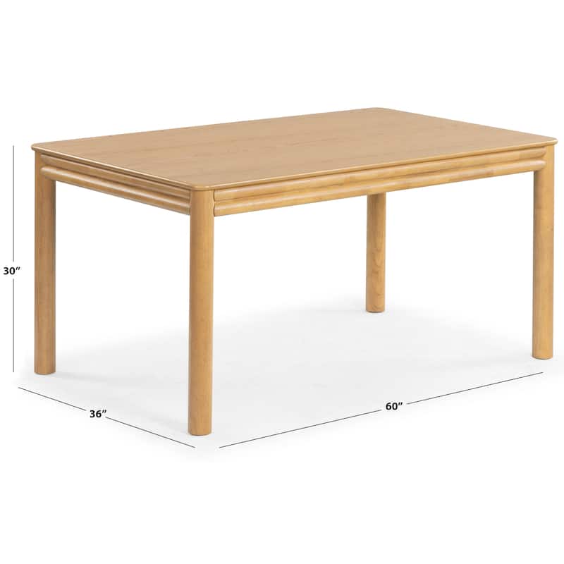 SAFAVIEH Home Harriette 60-inch Rectangle Dining Table - 60"W x 36"D x 30"H