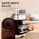 preview thumbnail 2 of 4, Ivation 2-in-1 Coffee Maker with Grinder, 10-Cup Programmable 1000W - Black/Grey