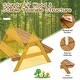 preview thumbnail 10 of 38, Costway 3-in-1 Kids Picnic Table Wooden Outdoor Sand & Water Table - See Details
