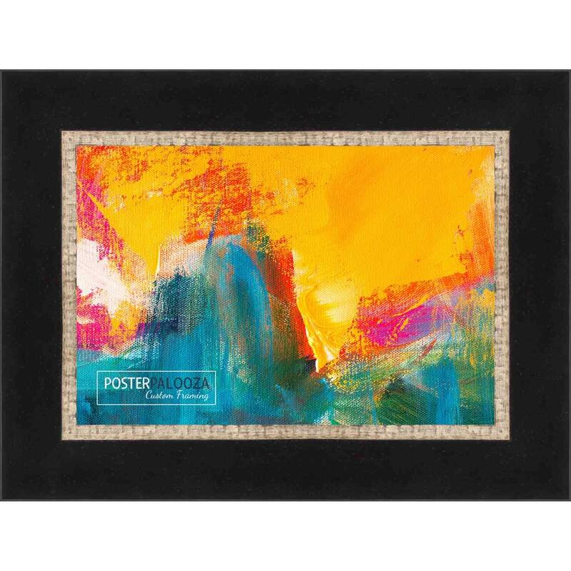 34x24 Traditional Complete Wood Picture Frame with UV Acrylic, Foam Board Backing, & Hardware