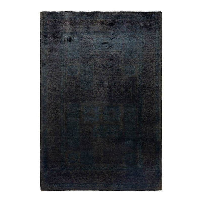 Vibrance One-of-a-Kind Hand-Knotted Area Rug - Brown, 5' 2" x 7' 7" - 5' 2" x 7' 7"