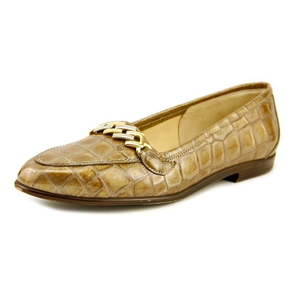 taupe loafers