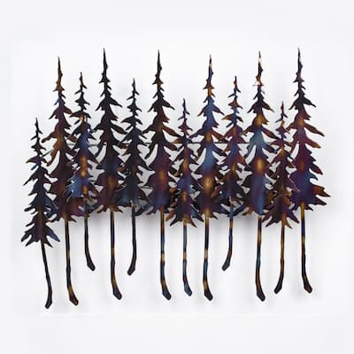 3D Flamed Forest