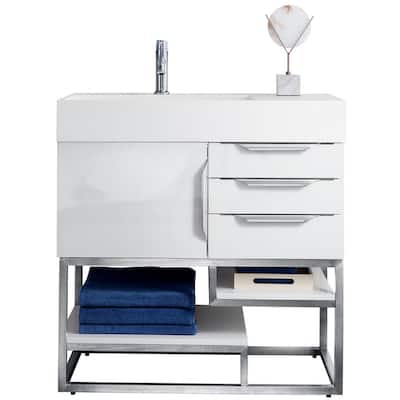 James Martin Vanities 983-V36-BN Columbia 36" Single Free Standing