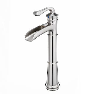 Vibrantbath Bathroom Vessel Sink Faucet Waterfall Single Handle One Hole